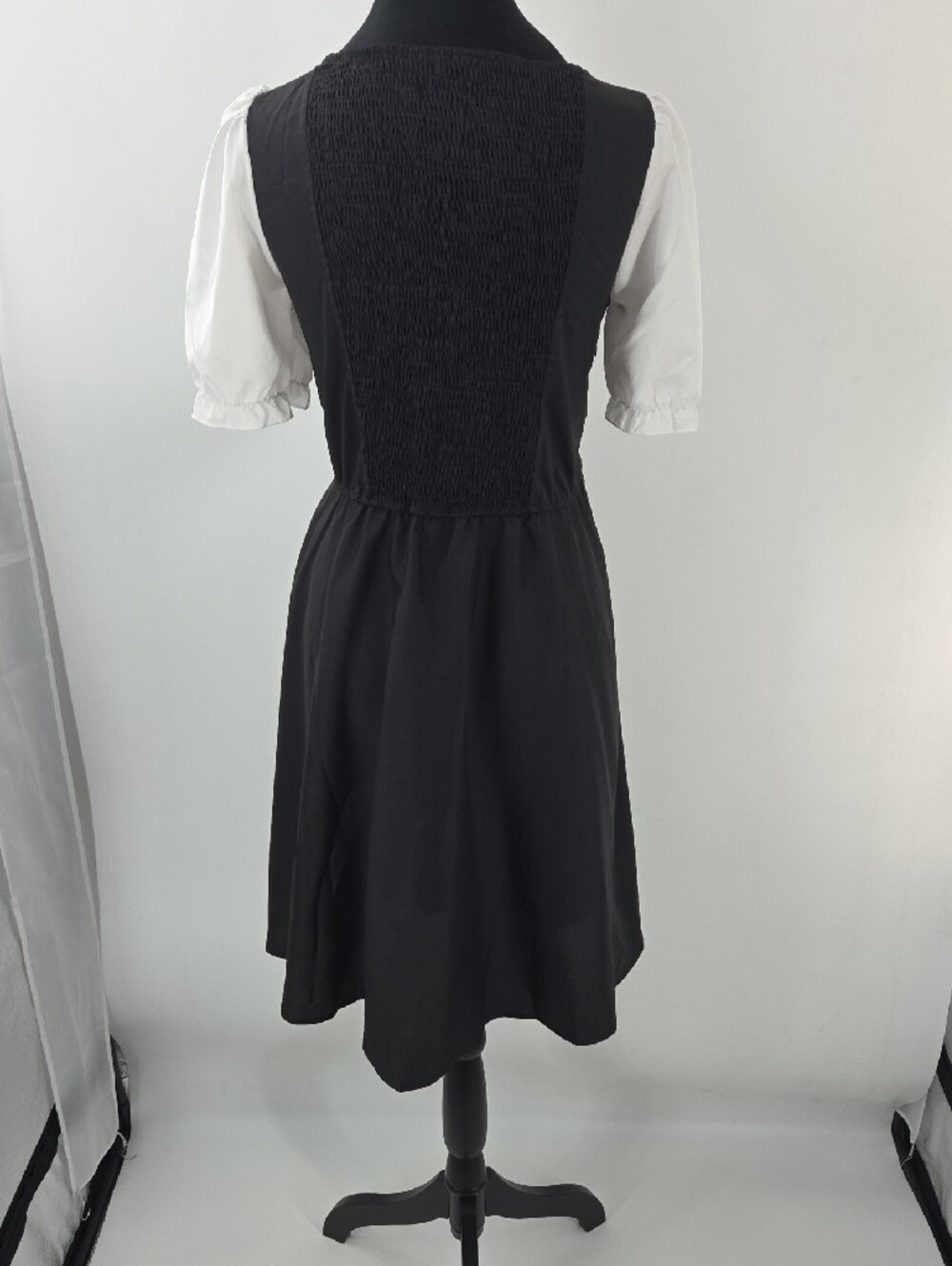 Blue & Black Oktoberfest Drindl with Embroidered Apron - Picture 11 of 16